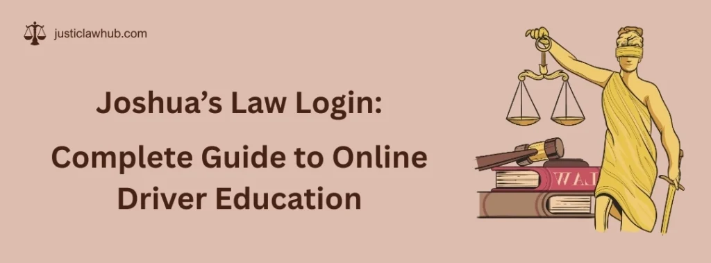 Joshua’s Law Login
