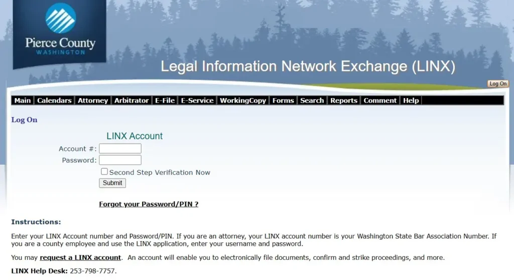(LINX) Law Enforcement Login