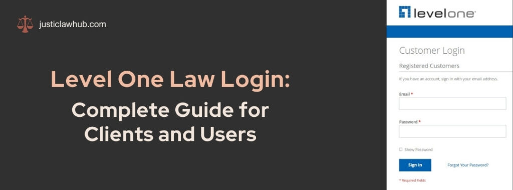Level One Law Login